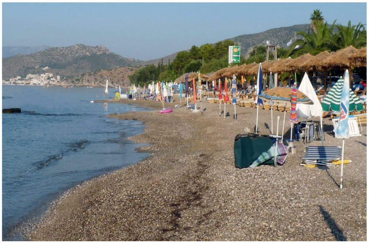 Family House Near The Beach Drepano-Nafplio Exteriör bild
